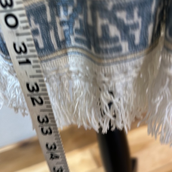 Abercrombie & Fitch size small fully lined fringe razorback dress - Picture 7 of 11